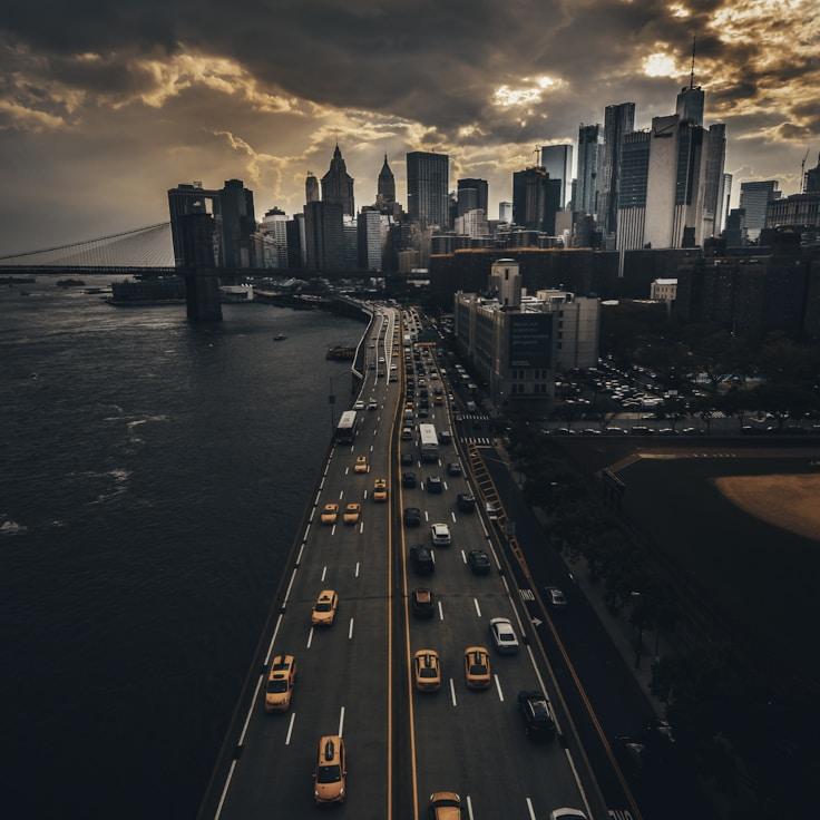 City skyline in Baixa, Portugal